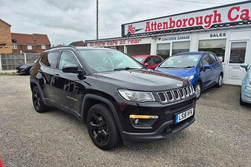 Black Used 2018 Jeep Compass Longitude SUV | £9,000 (Fair price) - Image 1/1