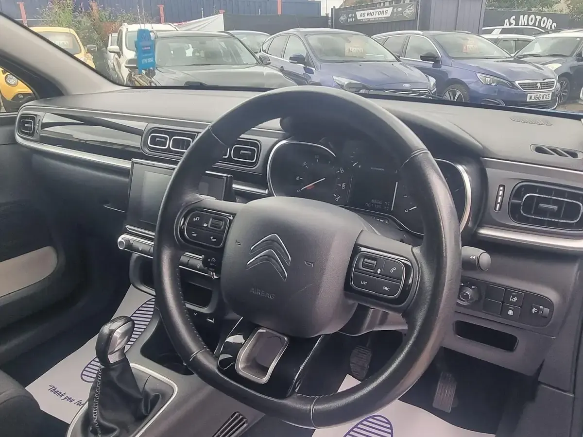 Used Citroën C3 Flair 80 HP (58 kW) 2018 Blue Hatchback