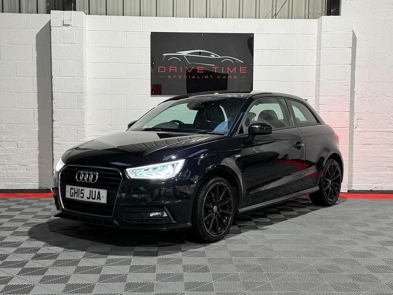 Used Audi A1 S-Line 2015 Black Hatchback