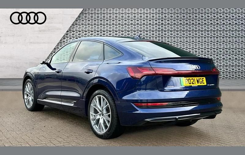 Used Audi e-tron Sportback Comfort 300 kW (408 HP) 2021 Blue SUV