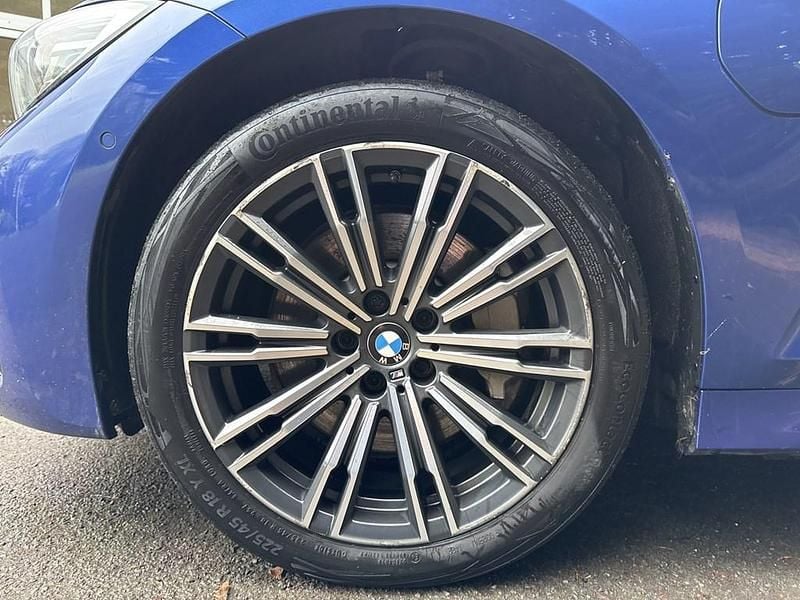 Used BMW 330e M Sport 2021 Blue Sedan