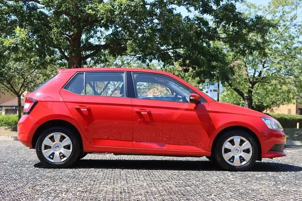 Used Skoda Fabia 2015 Red Hatchback