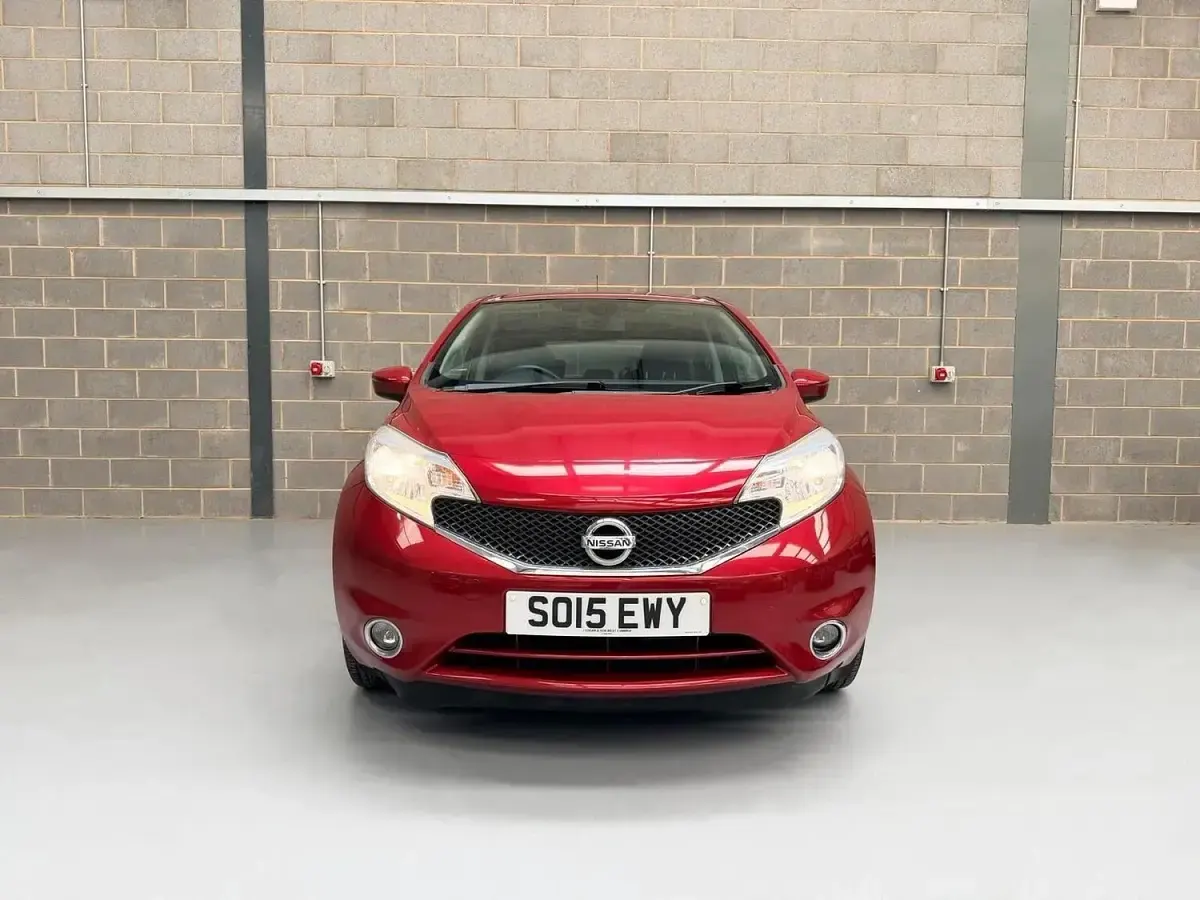Used Nissan Note Acenta Premium 80 HP (58 kW) 2015 Red Hatchback