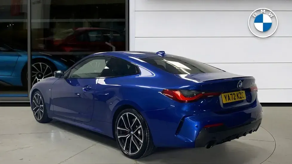 Used BMW 420 Coupé M Sport 190 HP (139 kW) 2023 Blue Coupe
