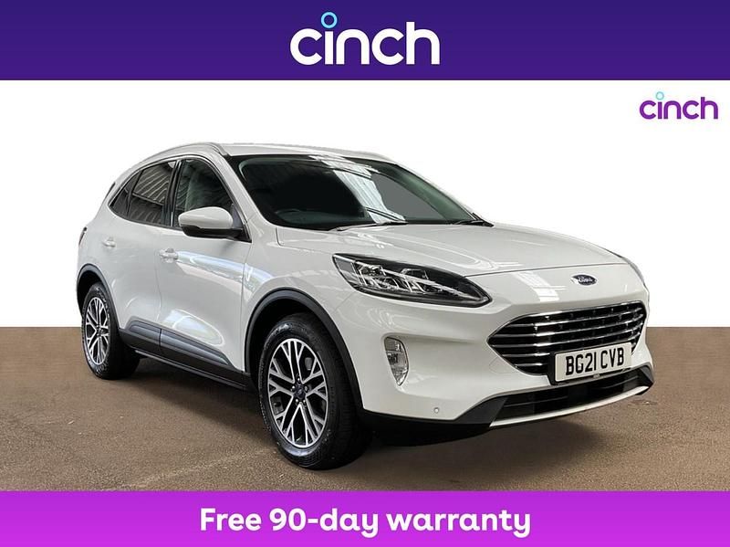 White Used 2021 Ford Kuga Titanium SUV | £15,649 (Good price) - Image 1/3