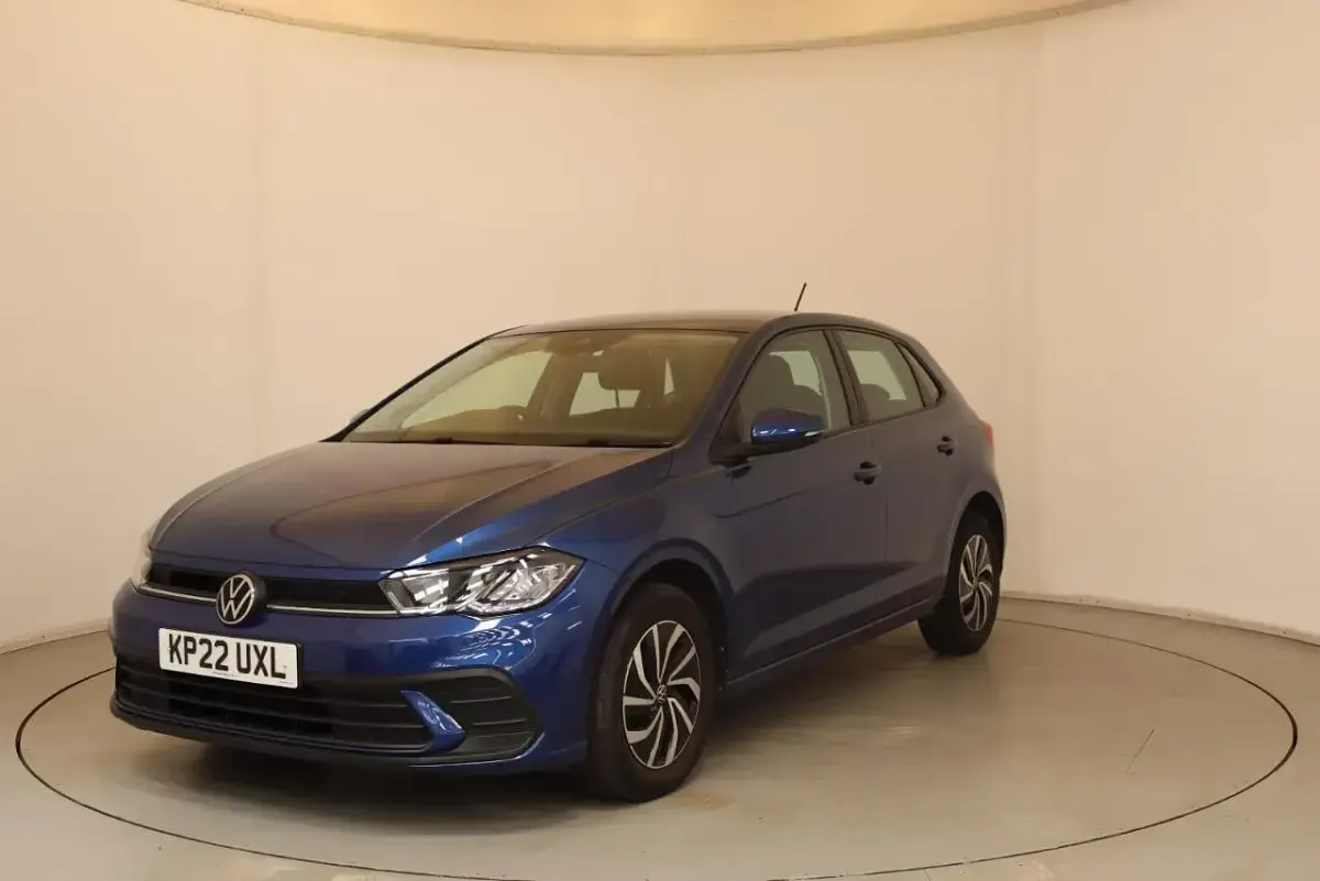 Used VW Polo S 94 HP (69 kW) 2022 Blue Hatchback
