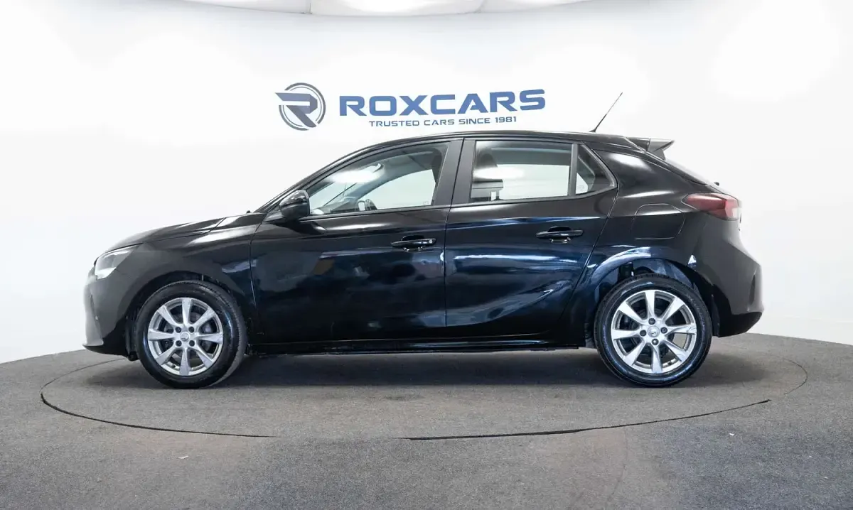 Used Vauxhall Corsa Edition 75 HP (55 kW) 2022 Black Hatchback