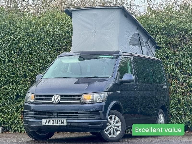 Used VW California Beach 150 HP (110 kW) 2018 Blue Van