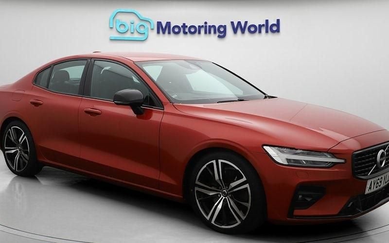 Red Used 2019 Volvo S60 R-Design Sedan | £17,600 (Good price) - Image 1/4
