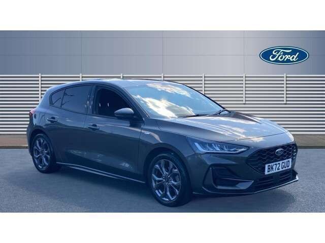 Grey Used 2021 Ford Focus ST-Line Hatchback | £16,898 (Fair price) - Image 1/4