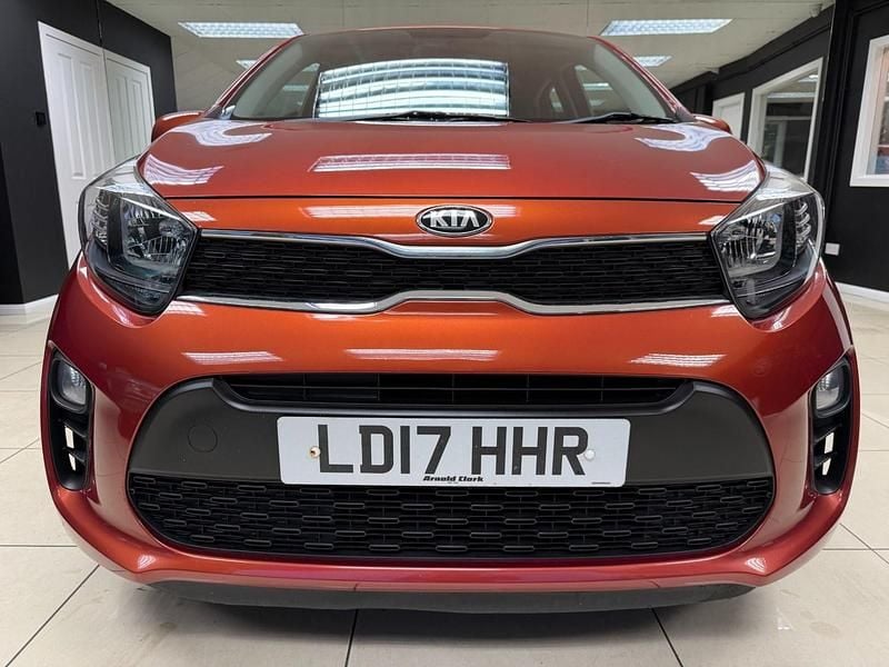 Used Kia Picanto 2017 Orange Hatchback
