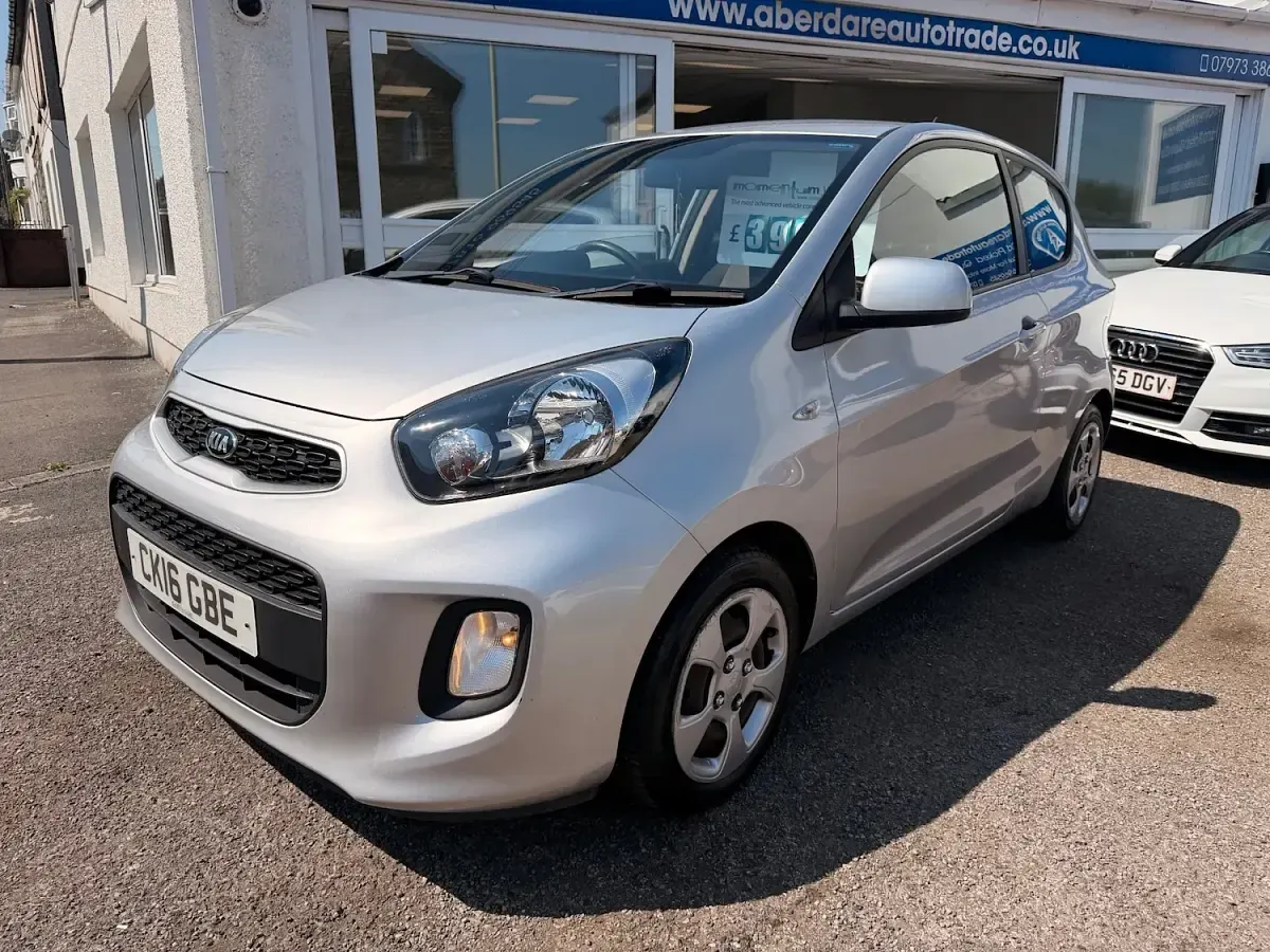 Used Kia Picanto 66 HP (48 kW) 2016 Silver Hatchback