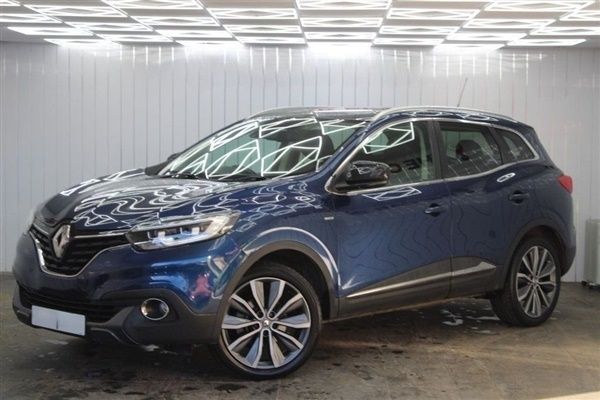 Blue Used 2017 Renault Kadjar Signature SUV | £9,295 (Fair price) - Image 1/1