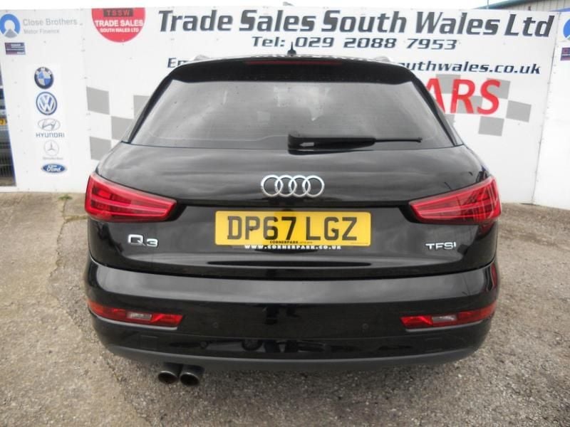 Used Audi Q3 Sport 150 HP (110 kW) 2018 Black SUV