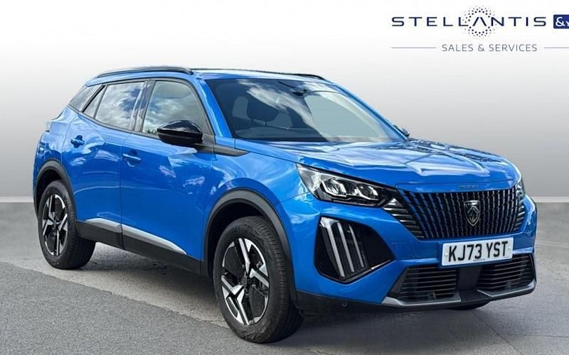 Blue Used 2024 Peugeot 2008 Allure SUV | £17,371 (Fair price) - Image 1/4