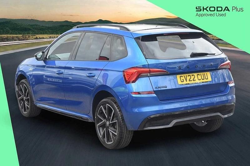 Used Skoda 110 R Monte Carlo 81 HP (59 kW) 2022 Race blue metallic Estate