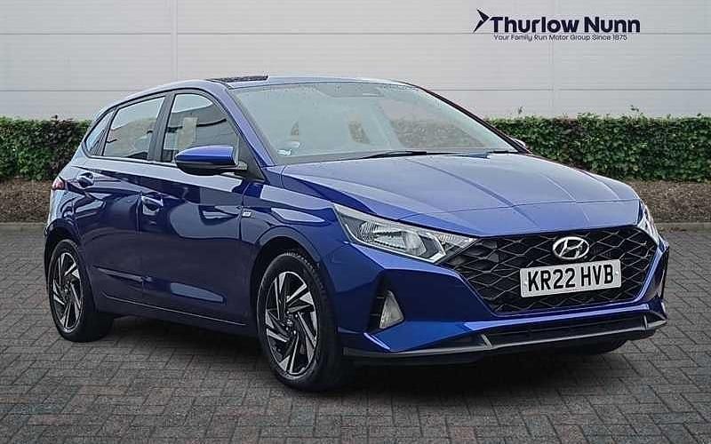 Used Hyundai i20 SE 101 HP (74 kW) 2022 Blue Hatchback