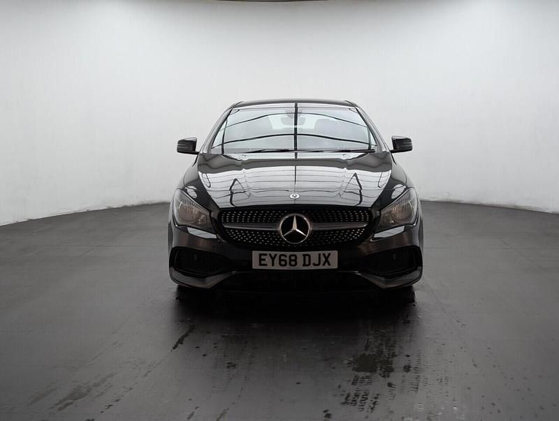 Used Mercedes CLA180 AMG line 122 HP (89 kW) 2019 Black Sedan