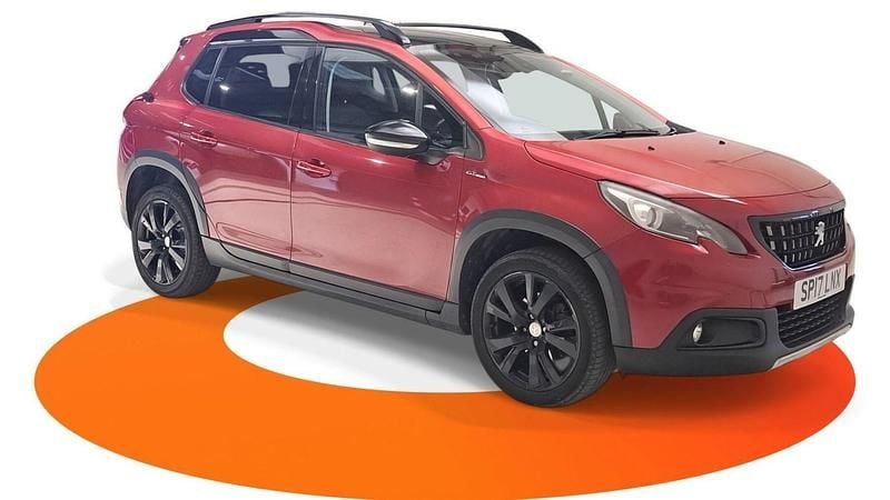 Red Used 2017 Peugeot 2008 GT-line SUV | £4,495 (Good price) - Image 1/1