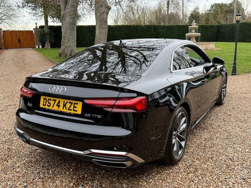 Used Audi A5 S-Line 150 HP (110 kW) 2024 Black Coupe