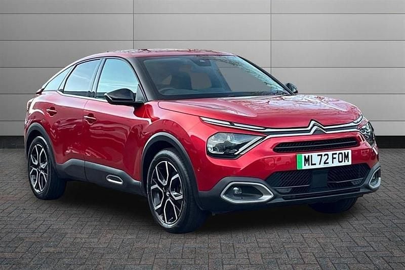 Red Used 2022 Citroën e-C4 Shine Hatchback | £13,490 (Fair price) - Image 1/4