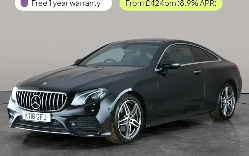 Used Mercedes E220 AMG line 194 HP (142 kW) 2018 Coupe