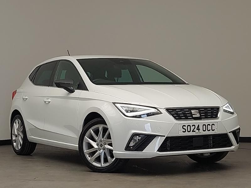White Used 2024 Seat Ibiza XCELLENCE Hatchback | £18,298 (A bit pricey) - Image 1/4
