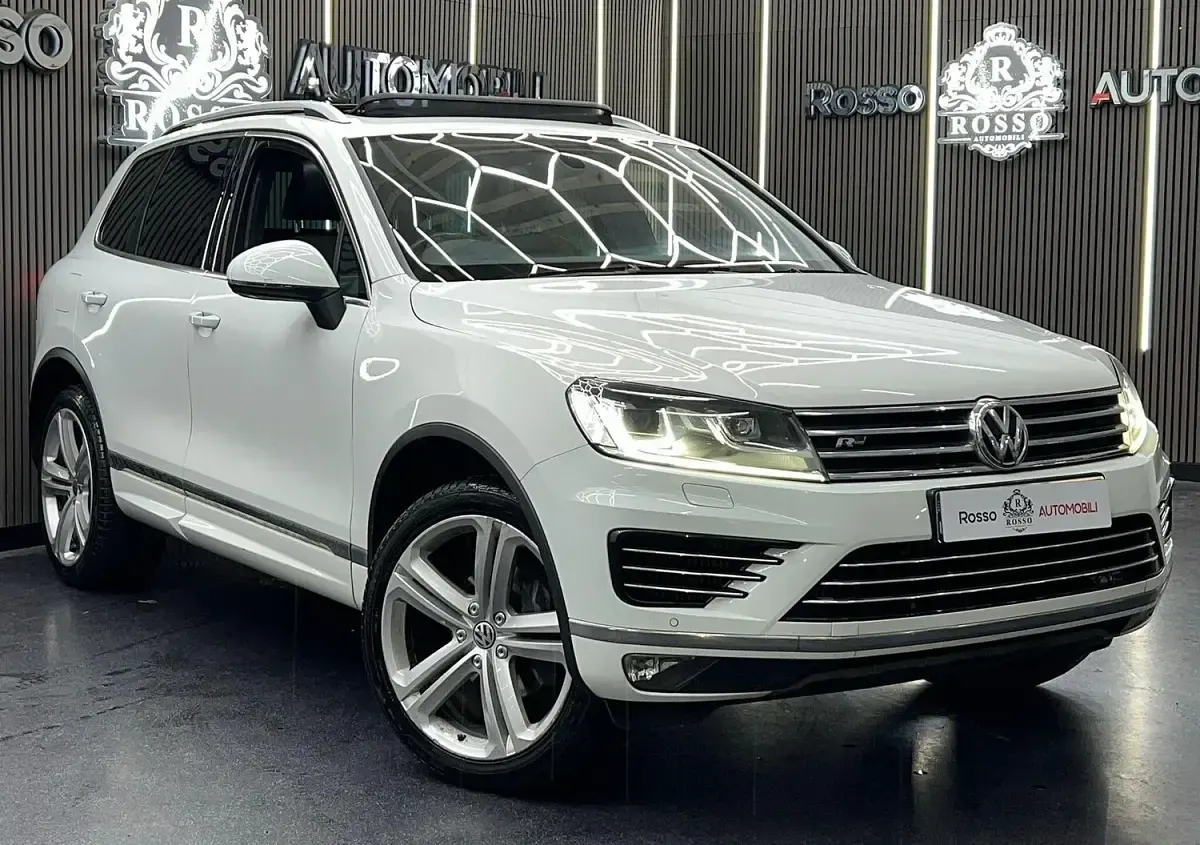 Used VW Touareg R-line 2016 White SUV