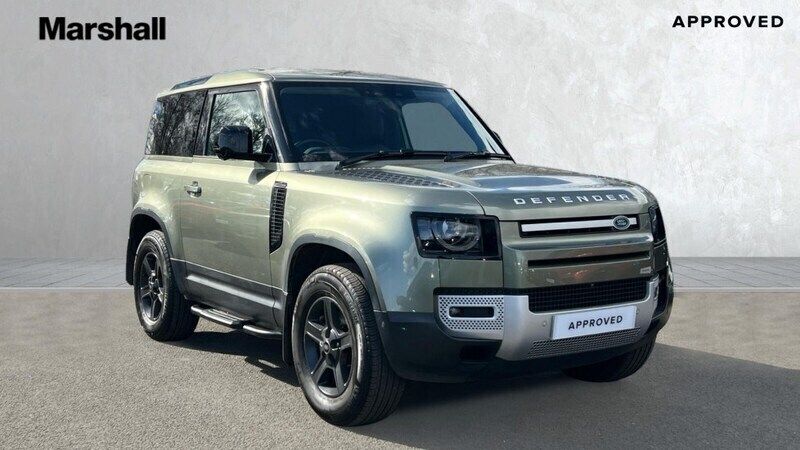 Green Used 2023 Land Rover Defender SE SUV | £48,491 (Good price) - Image 1/4