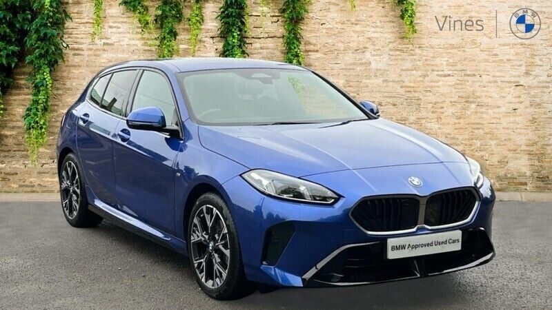 Blue Used 2024 BMW 120 M Sport Hatchback | £29,149 (Fair price) - Image 1/4