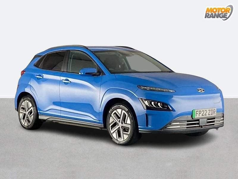 Blue Used 2022 Hyundai Kona Premium SUV | £15,295 (Fair price) - Image 1/4