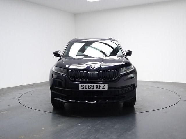 Used Skoda Kodiaq SportLine 150 HP (110 kW) 2019 Black SUV