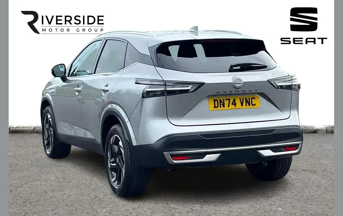 Used Nissan Qashqai N-Connecta 138 HP (101 kW) 2024 Silver SUV
