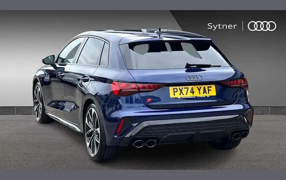 Used Audi S3 Sportback Black Edition 333 HP (244 kW) 2025 Blue Hatchback