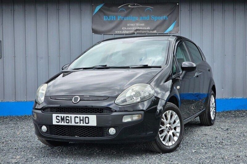 Black Used 2011 Fiat Punto Evo Active Hatchback | £1,300 (Good price) - Image 1/1
