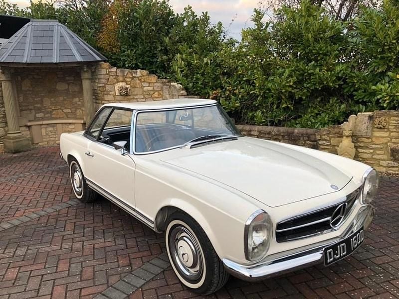 Used Mercedes 230 1966 White Cabriolet