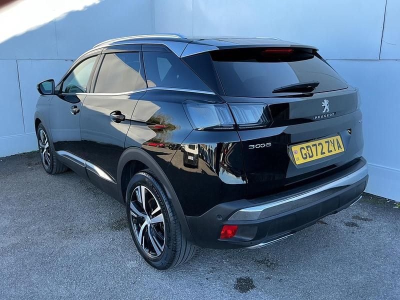 Used Peugeot 3008 GT-line 130 HP (95 kW) 2022 Black SUV