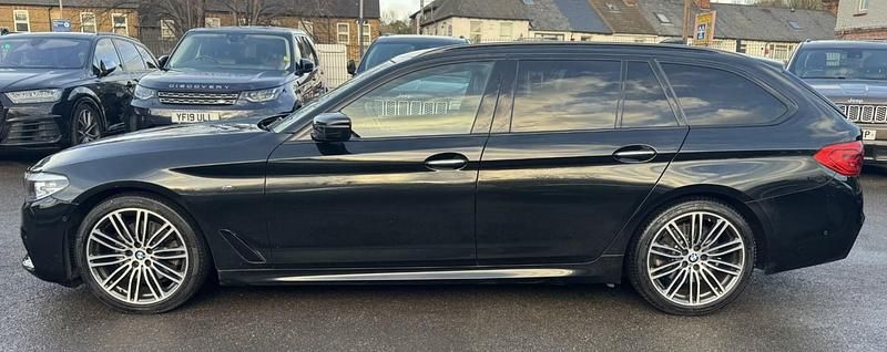 Used BMW 520 M Sport 184 HP (135 kW) 2018 Black Estate