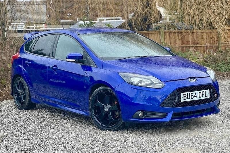 Used Ford Focus ST 250 HP (183 kW) 2014 Blue Hatchback