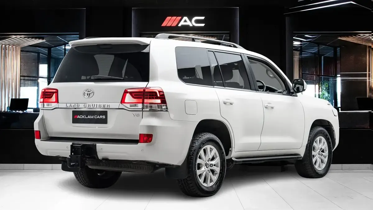 Used Toyota Land Cruiser 2025 White Estate