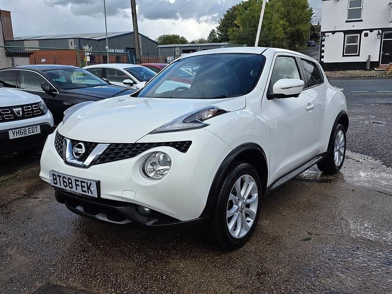 Used Nissan Juke Tekna 2018 White SUV