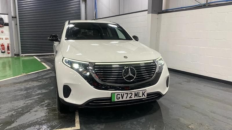 Used Mercedes EQC400 300 kW (408 HP) 2023 White SUV