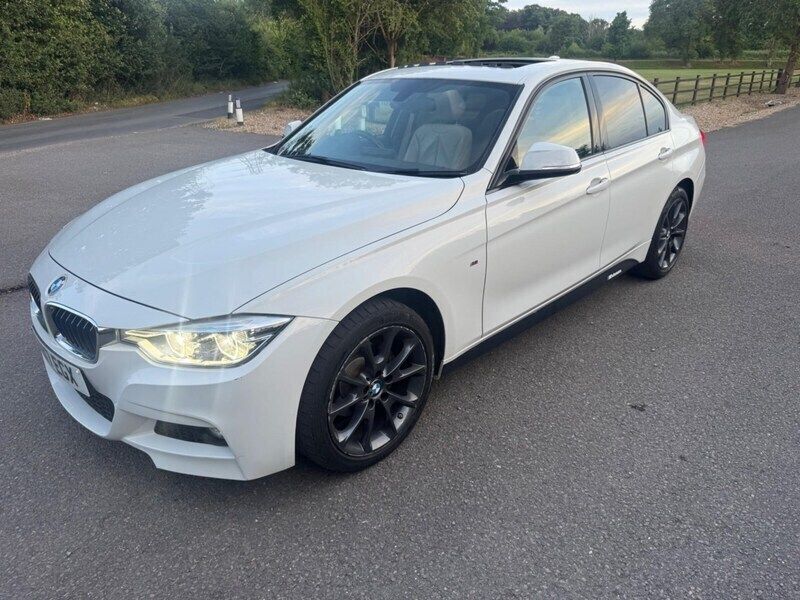White Used 2017 BMW 320 M Sport Sedan | £13,995 (Fair price) - Image 1/4