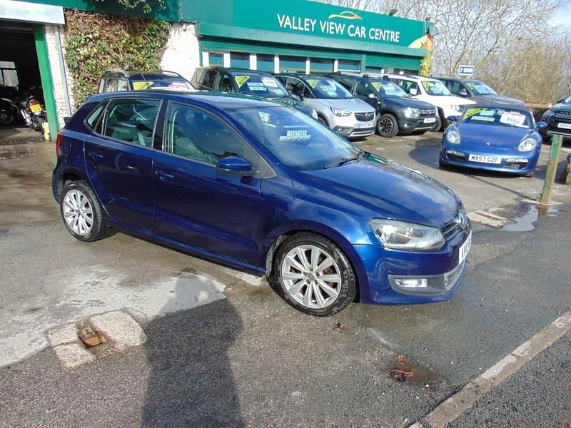 Used VW Polo SEL 85 HP (62 kW) 2010 Blue Hatchback