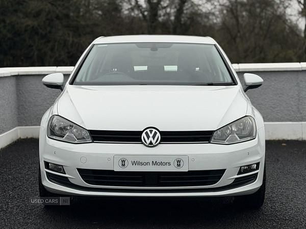 Used VW Golf VII Match 110 HP (80 kW) 2016 White Hatchback