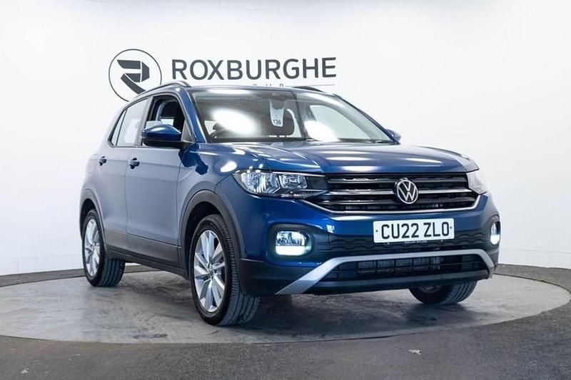 Blue Used 2022 VW T-Cross SE SUV | £13,299 (Good price) - Image 1/1