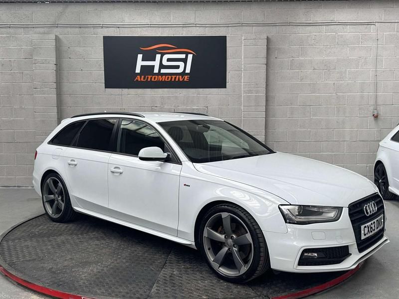White Used 2013 Audi A4 Black Edition Estate | £8,395 (A bit pricey) - Image 1/4
