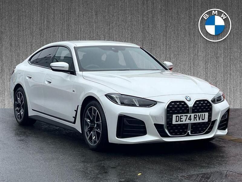White Used 2024 BMW 420 Gran Coupé M Sport Coupe | £34,909 (Fair price) - Image 1/4