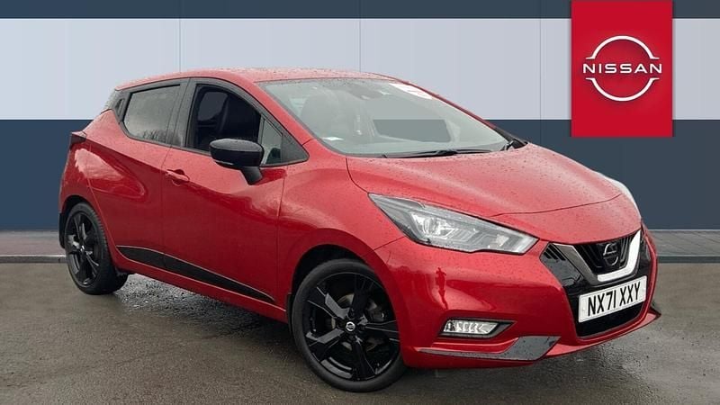 Used Nissan Micra 92 HP (67 kW) 2021 Red Hatchback