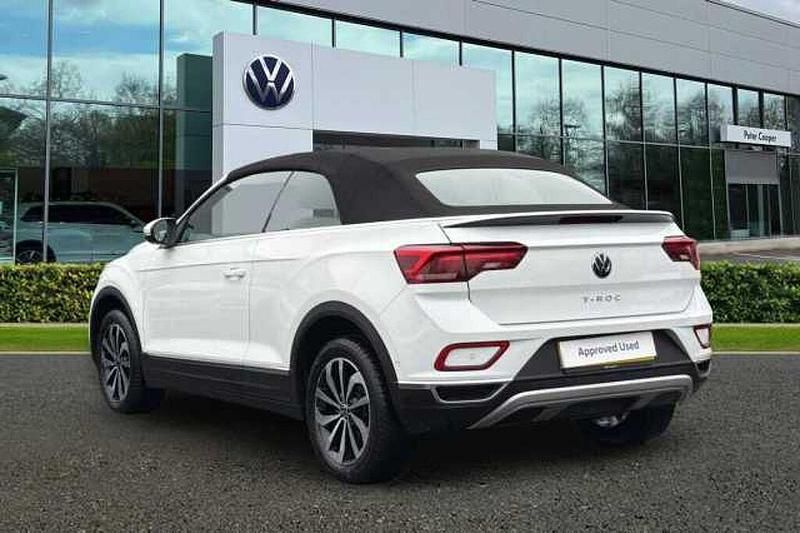Used VW T-Roc Style 150 HP (110 kW) 2022 White SUV